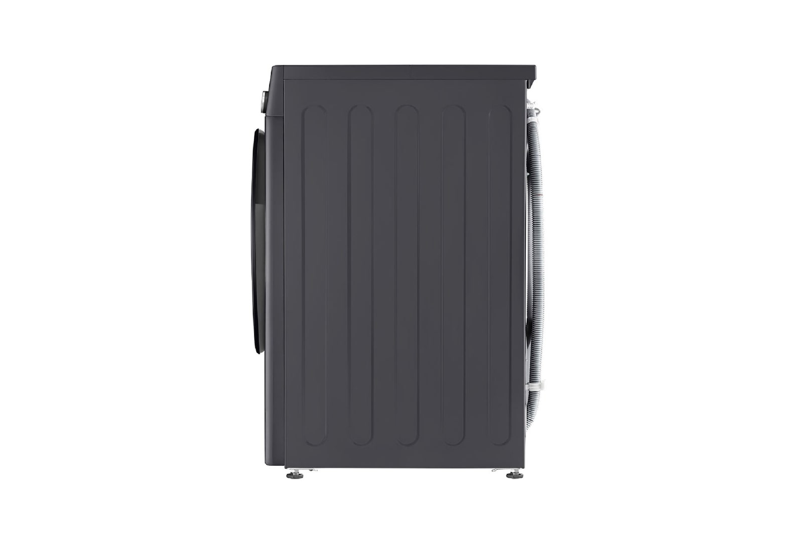 Lavadora LG wd12mvc5s6, vista lateral